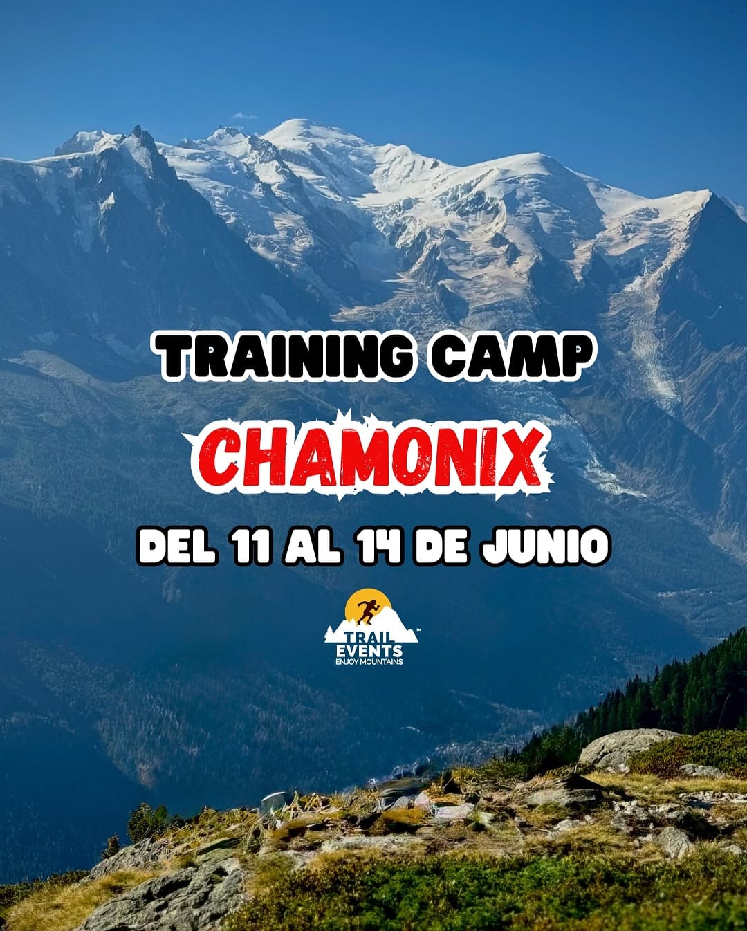 Campus de entrenamiento de Trail Running en Chamonix Mont Blanc.