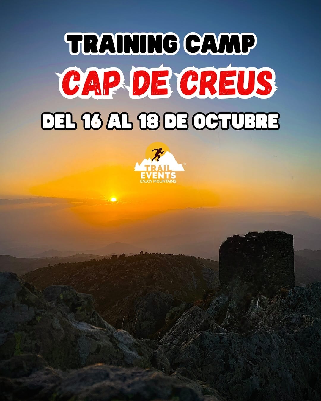 Training Camp de Trail Running en el Cap de Creus junto al mar.