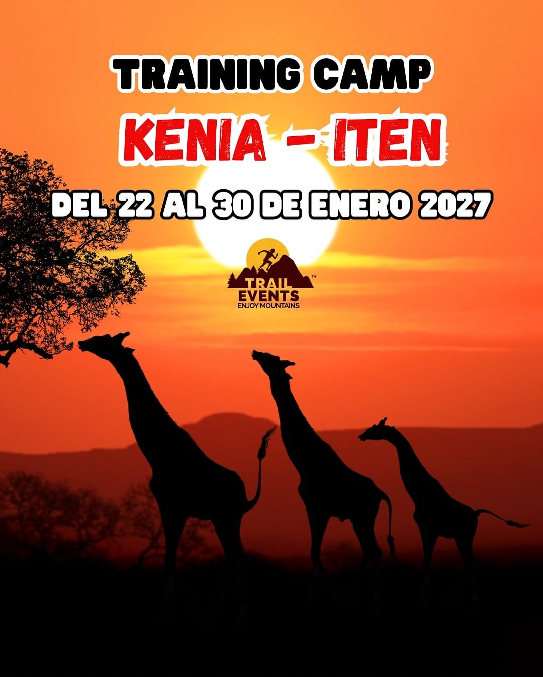 Viaje de entrenamiento de atletismo y trail en Iten Kenia para corredores.